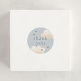 "Twinkle Twinkle" - Baby Shower Stickers in Sky by Joyce Pinheiro - For Scale