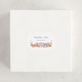 "pastel pumpkins" - Baby Shower Stickers in Pudding by Cass Loh - For Scale