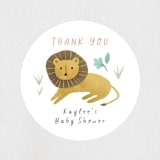 "Safari Adventure" - Baby Shower Stickers in Cotton by Randi Cirelli - Close-Up