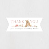 "Little Nursery" - Baby Shower Stickers in Cupcake by Rebecca Durflinger - Close-Up
