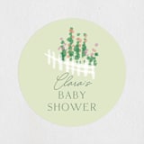 "sweet countryside" - Baby Shower Stickers in Meadow by Rebecca Durflinger - Close-Up