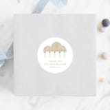 "boho baby mobile" - Baby Shower Stickers in Sunflower by Faith Dorn - For Scale