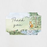 "A Woodland Adventure" - Baby Shower Stickers in Forest by Elly - Close-Up