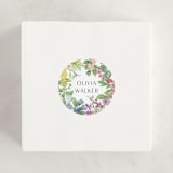 "flower garden" - Baby Shower Stickers in Cotton by Susan Moyal - For Scale
