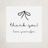 "Okarche" - Baby Shower Stickers in Cotton by Deynaaz Daraei - Close-Up