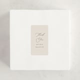 "Swiggle" - Baby Shower Stickers in Vanilla by Pixel and Hank - For Scale