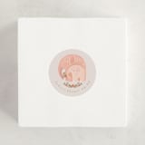 "Elephant Garden" - Baby Shower Stickers in Snapdragon by Joanna Griffin - For Scale