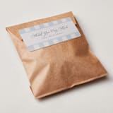 "On Board" - Baby Shower Stickers in Fog by Stephanie Hawkes - For Scale