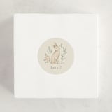"Vintage woodland" - Baby Shower Stickers in Ginger by Creo Study - For Scale