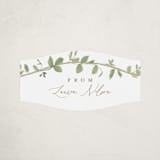 "Canopy" - Baby Shower Stickers in Ivy by Everett Paper Goods - Close-Up