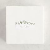 "Canopy" - Baby Shower Stickers in Ivy by Everett Paper Goods - For Scale