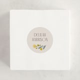 "storybook garden" - Baby Shower Stickers in Buttercup by Karidy Walker - For Scale