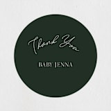 "Deer Forest" - Baby Shower Stickers in Forest by Elly - Close-Up