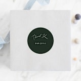 "Deer Forest" - Baby Shower Stickers in Forest by Elly - For Scale