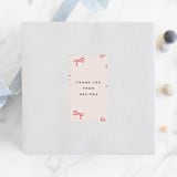 "Wrapped Up" - Baby Shower Stickers in Pistachio by Olivia Kanaley Inman - For Scale