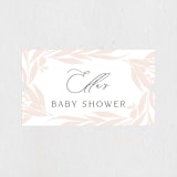 "Charmed" - Baby Shower Stickers in Blush by Nicoletta Savod - Close-Up
