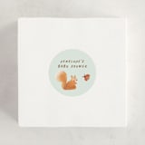 "tippaleipä" - Baby Shower Stickers in Mint by chocomocacino - For Scale