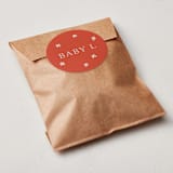 "Sprinkle Love And Joy" - Baby Shower Stickers in Sorbet by Abbigail Lim - For Scale