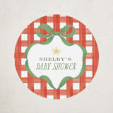 "So Berry Sweet" - Baby Shower Stickers in Strawberry by Itsy Belle Studio - Close-Up