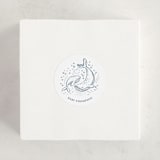 "Ocean Love" - Baby Shower Stickers in Ocean by Monika Torun - For Scale