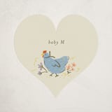 "Whimsical Frame" - Baby Shower Stickers in Creamery by Vera Lim - Close-Up