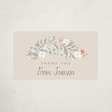 "Twinkle Bunny" - Baby Shower Stickers in Sand by Hannah Williams - Close-Up
