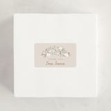 "Twinkle Bunny" - Baby Shower Stickers in Sand by Hannah Williams - For Scale