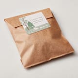 "Cottage Baby" - Baby Shower Stickers in Cream by Kiersten Garner - For Scale