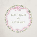 "Baby in bloom" - Baby Shower Stickers in Garden Glory by Creo Study - Close-Up