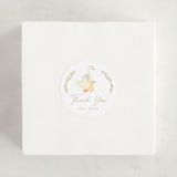 "Vintage goose" - Baby Shower Stickers in Sky by Creo Study - For Scale
