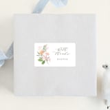 "Cascading Shower" - Baby Shower Stickers in Sage by Jennifer Wick - For Scale