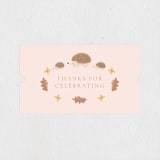 "Baby shower in the forest" - Baby Shower Stickers in Salmon by Sabrin Deirani - Close-Up