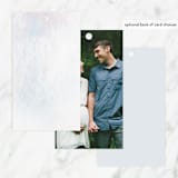 "Winter Baby Snowflakes" - Baby Shower Favor Tags in Bluebell by Alethea and Ruth - Back of Tag Options