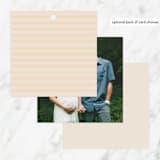 "Night Sky Garland" - Baby Shower Favor Tags in Ecru by Angela Thompson - Back of Tag Options