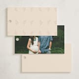 "Storybook" - Baby Shower Favor Tags in Blush by Hannah Williams - Back of Tag Options