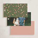 "Bright Botanical Border" - Baby Shower Favor Tags in Petal by Katie Zimpel - Back of Tag Options