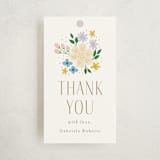 "Garden Party" - Baby Shower Favor Tags in Spring by Ashlee Townsend - Front