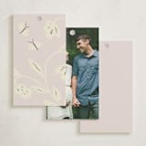 "Butterfly Garden" - Baby Shower Favor Tags in Petal by Ani Somi - Back of Tag Options