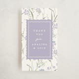 "Lottie" - Baby Shower Favor Tags in Lilac by Erin L. Wilson - Front