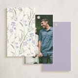 "Lottie" - Baby Shower Favor Tags in Lilac by Erin L. Wilson - Back of Tag Options