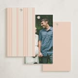 "Rose Quilt" - Baby Shower Favor Tags in Blush by Jennifer Holbrook - Back of Tag Options