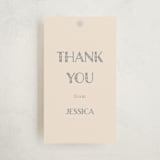 "Forest Toile" - Baby Shower Favor Tags in Bamboo by Teju Reval - Front