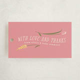 "little bud" - Baby Shower Favor Tags in Garden by letterfix - Front