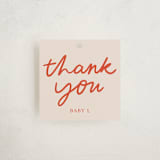 "Sprinkle Love And Joy" - Baby Shower Favor Tags in Sorbet by Abbigail Lim - Front