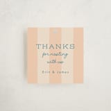 "Nesting Toolbox" - Baby Shower Favor Tags in Peachy by Leia Matt - Front