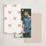 "Bonjour Bebe" - Baby Shower Favor Tags in Peony by Itsy Belle Studio - Back of Tag Options