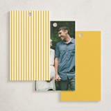 "Hummingbird Garden" - Baby Shower Favor Tags in Saffron by Eve Schultz - Back of Tag Options