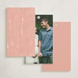 "Little Stork" - Baby Shower Favor Tags in Blush by Ani Somi - Back of Tag Options