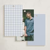 "Topiary" - Baby Shower Favor Tags in Periwinkle by Jenna Holcomb - Back of Tag Options