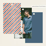 "Disney's Dumbo Stork Baby on the Way" - Baby Shower Favor Tags in Navy by Claudia Orengo - Back of Tag Options